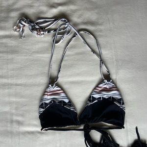 Acacia Cannons Top, Large, Tapa print